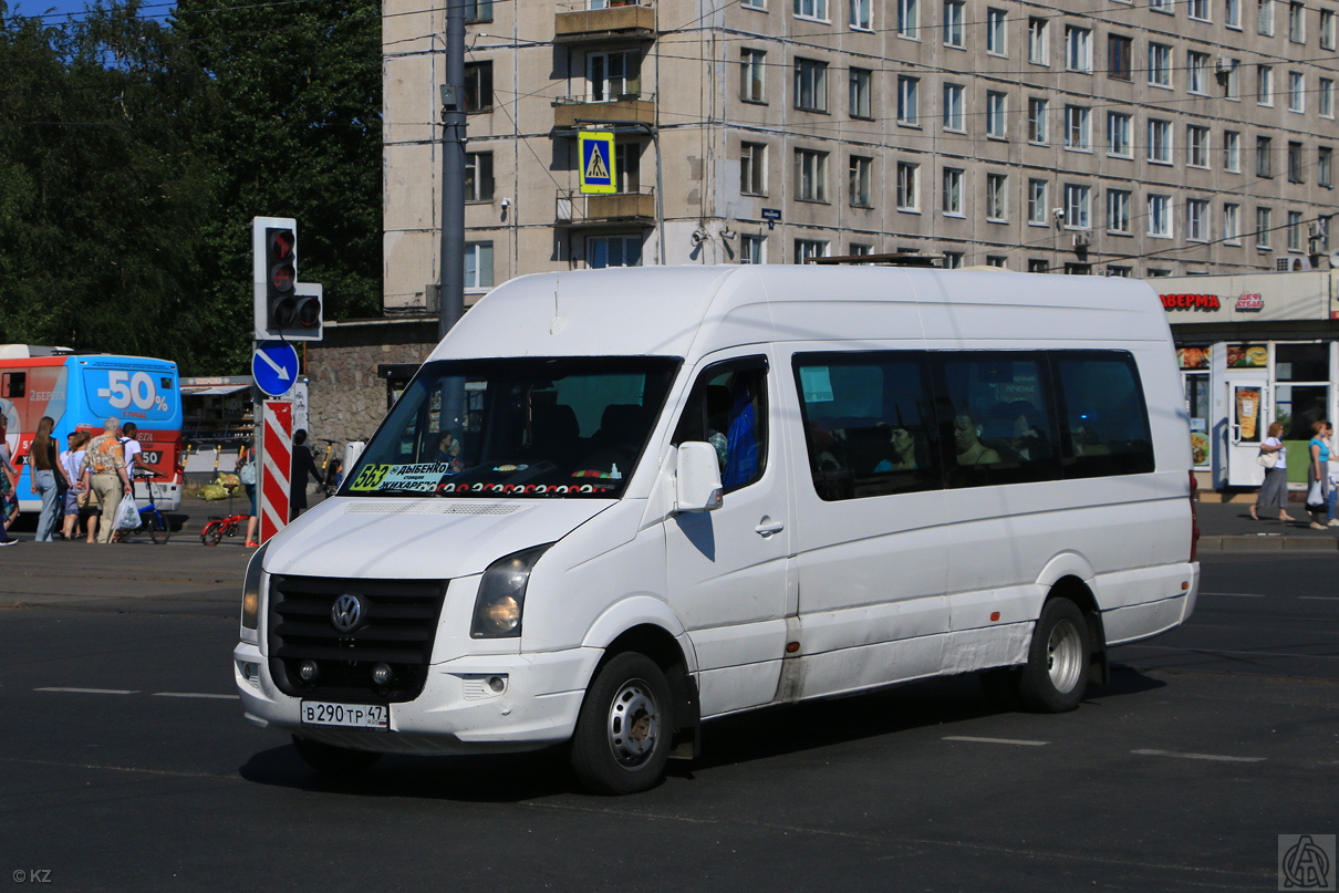 Ленинградская область, Volkswagen Crafter № В 290 ТР 47