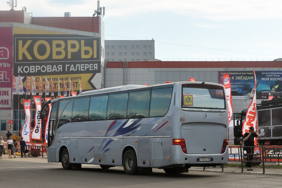 Omsk region, Golden Dragon XML6129E1A Grand Cruiser № Т 135 НР 55