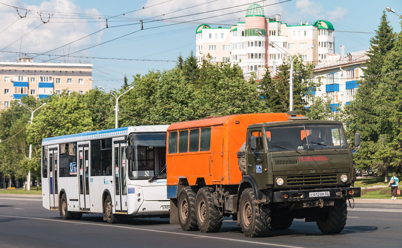 Башкортостан, НЗАС-49511 (КамАЗ-43101) № 1334