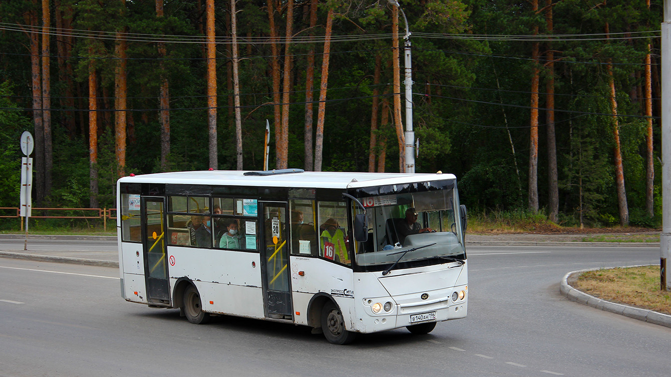 Свердловская область, Богдан А20111 № В 140 АН 196