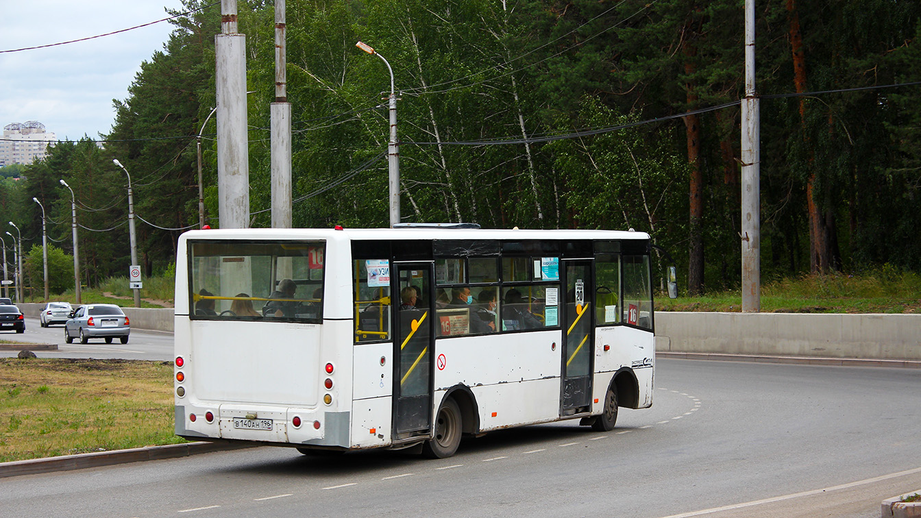 Свердловская область, Богдан А20111 № В 140 АН 196