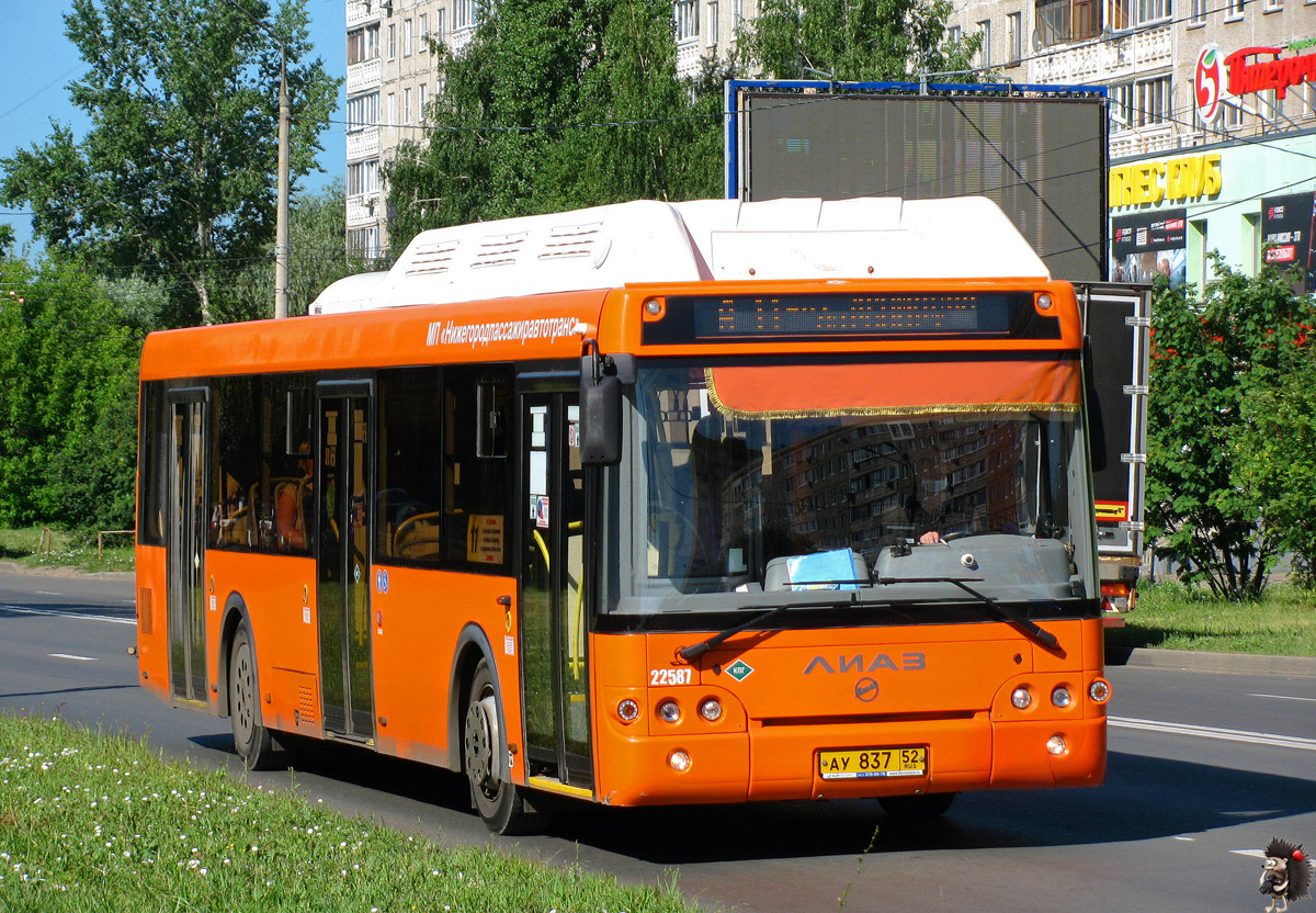 Нижегородская область, ЛиАЗ-5292.67 (CNG) № 21587