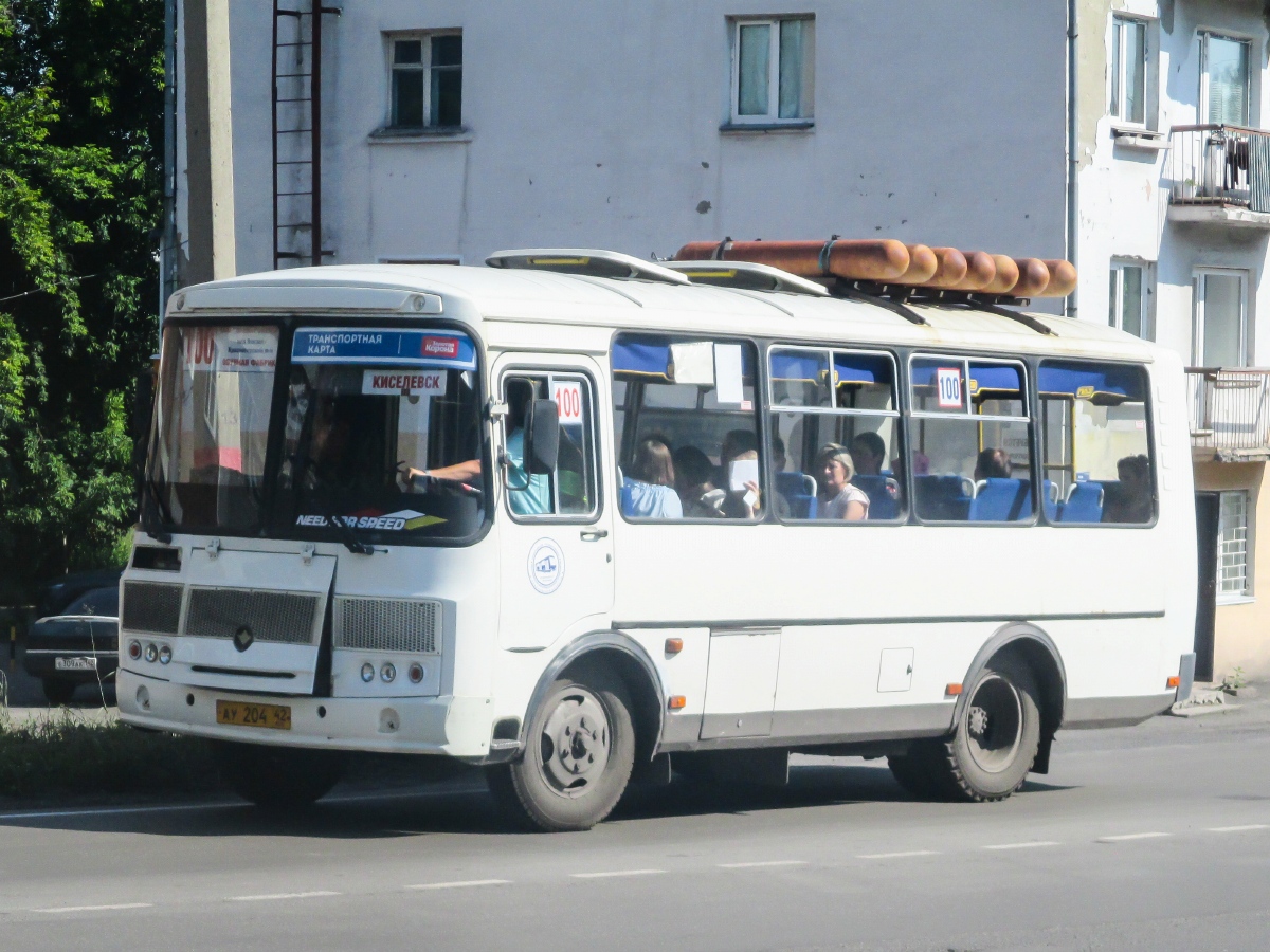 Кемеровская область - Кузбасс, ПАЗ-32054 № АУ 204 42