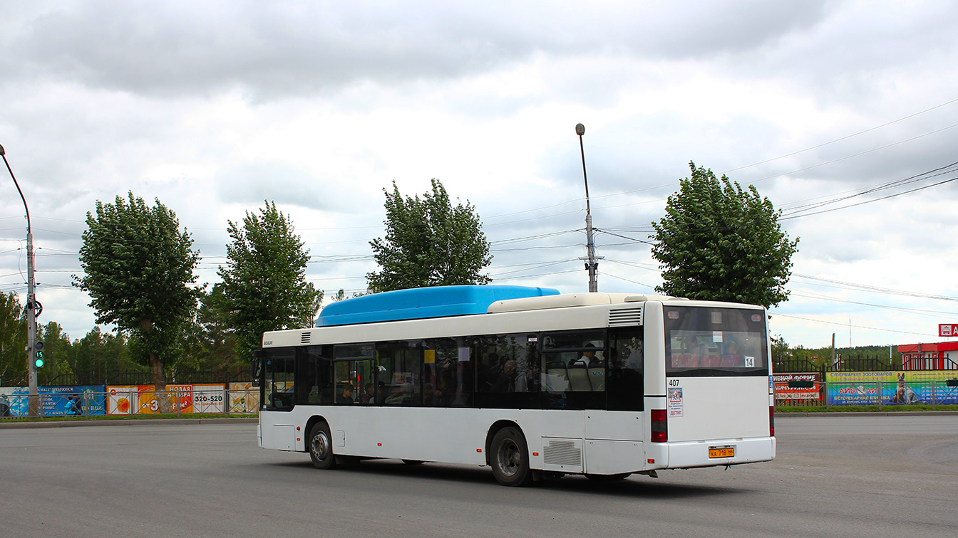 Свердловская область, MAN A21 NL243 CNG № КА 718 66