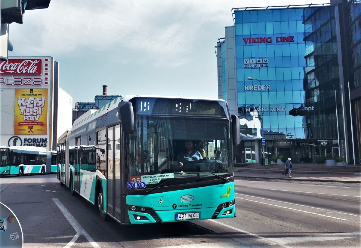 Эстония, Solaris Urbino IV 18 CNG № 3021