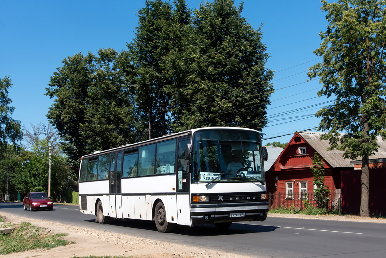 Владимирская область, Setra S215UL № В 424 НК 33