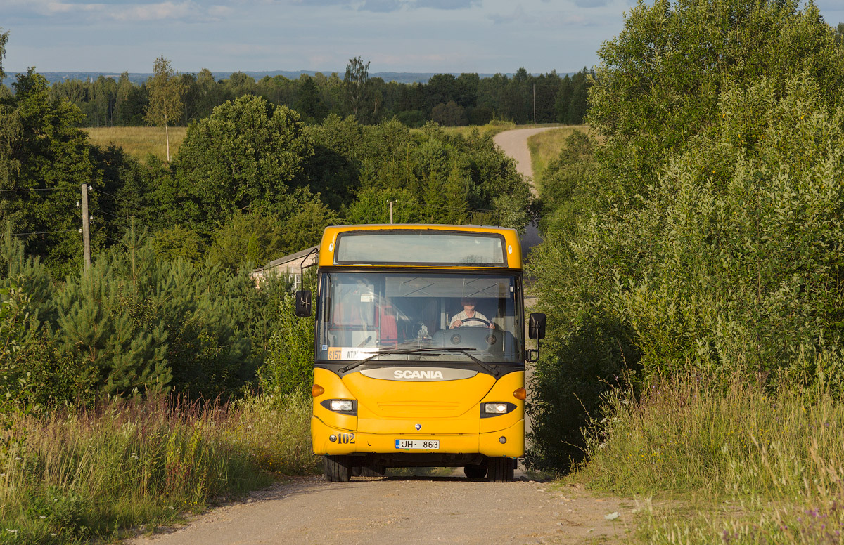 Латвия, Scania OmniLine I № 102; Латвия — Разные фотографии