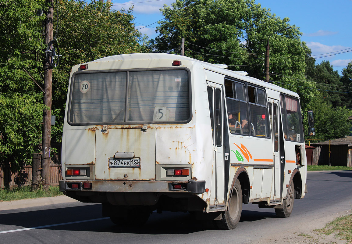 Нижегородская область, ПАЗ-32054 № Н 874 ВК 152