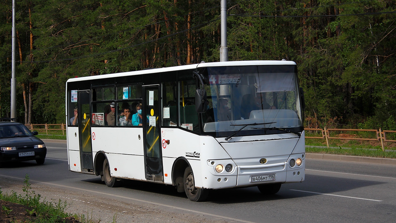 Свердловская область, Богдан А20111 № В 406 МТ 196