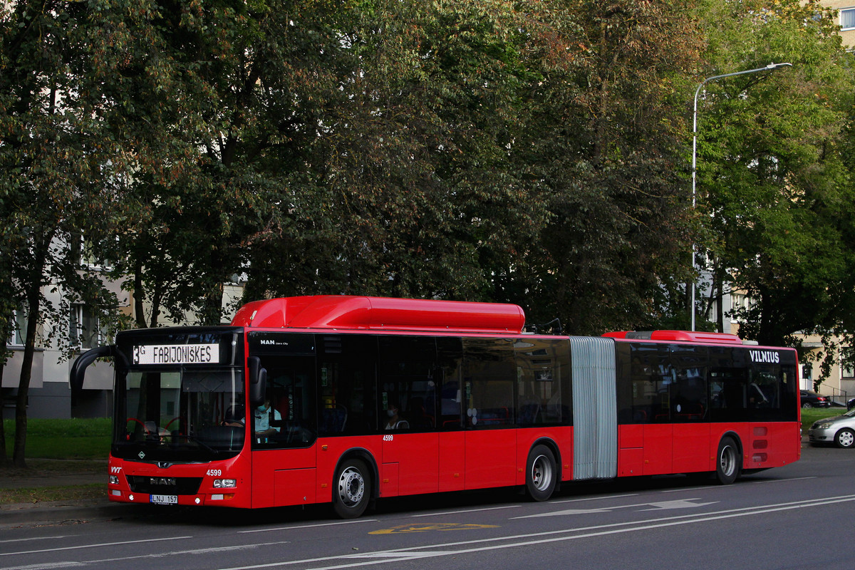 Литва, MAN A23 Lion's City G NG313 CNG № 4599