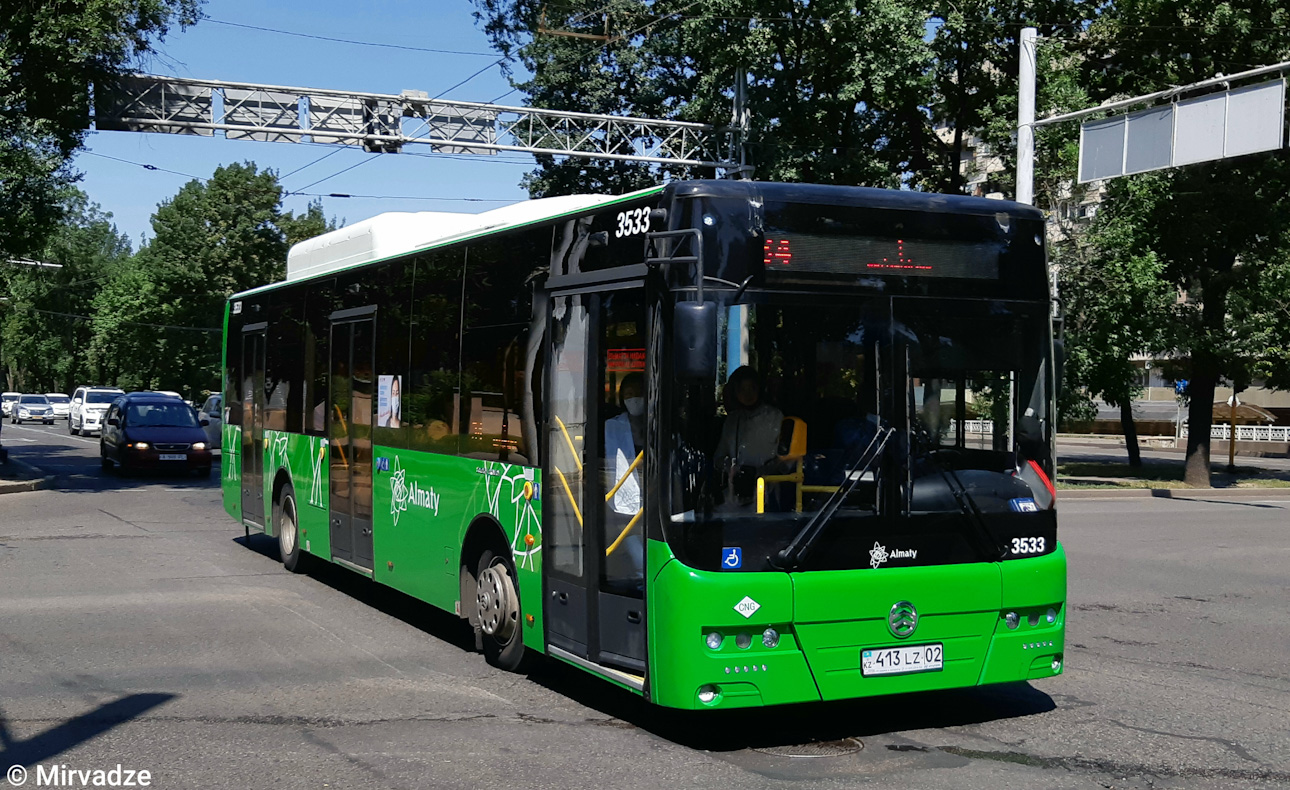 Алматы, Golden Dragon XML6125CN (Hyundai Trans Auto) № 3533