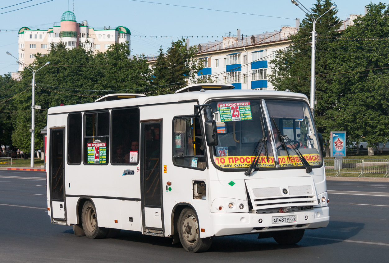 Башкортостан, ПАЗ-320302-08 № А 848 ТУ 702
