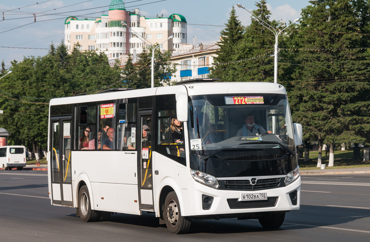 Башкортостан, ПАЗ-320425-04 "Vector Next" № В 102 ВА 702