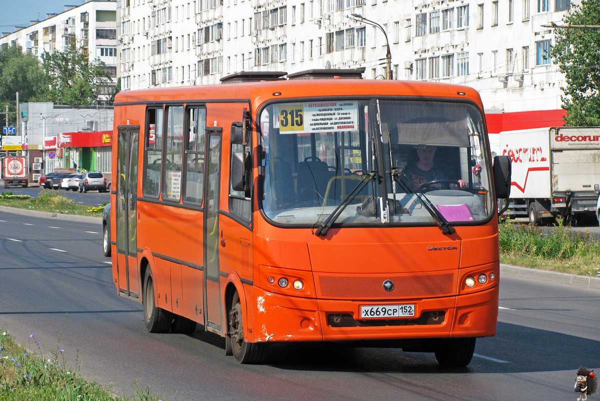 Нижегородская область, ПАЗ-320414-05 "Вектор" № Х 669 СР 152