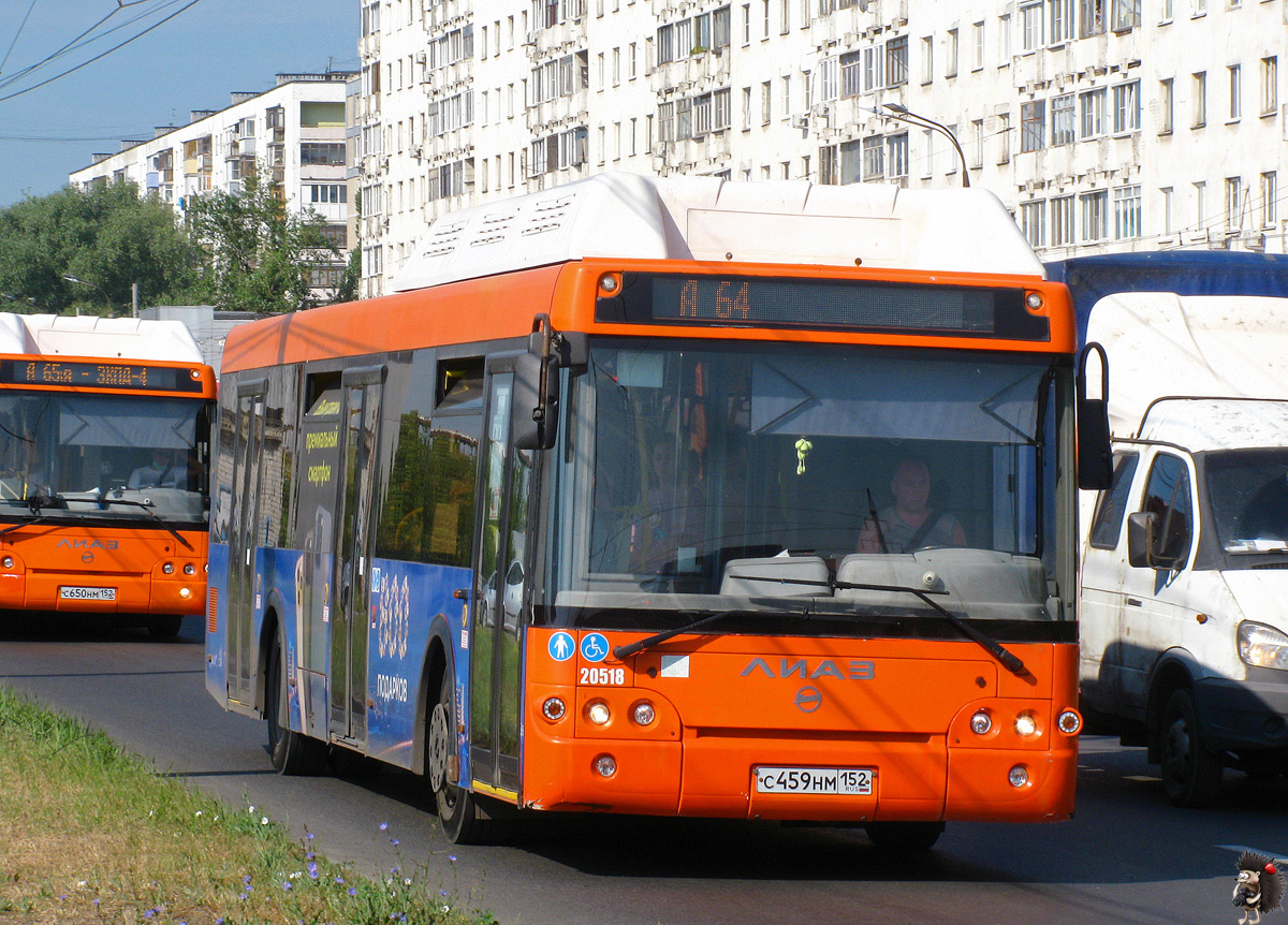 Nizhegorodskaya region, LiAZ-5292.67 (CNG) č. 20518