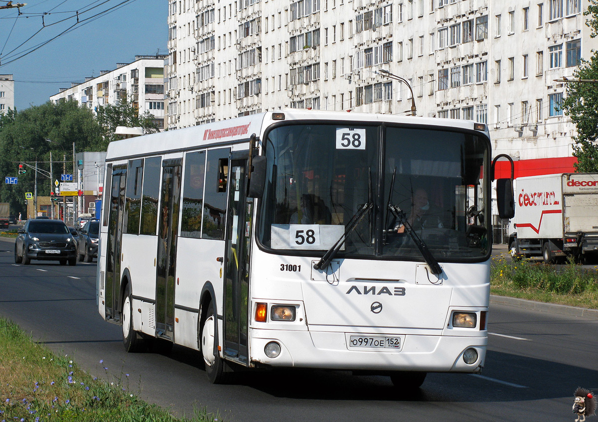 Нижегородская область, ЛиАЗ-5293.60 № 31001