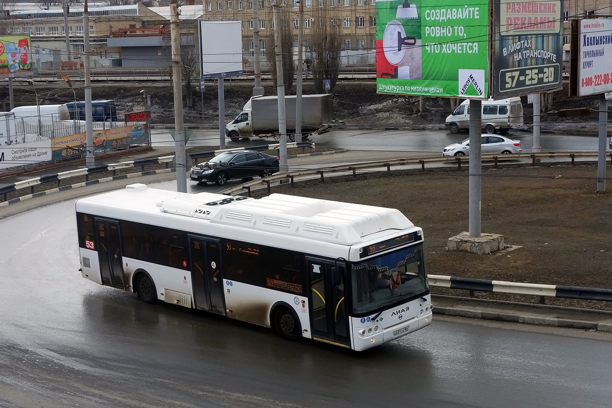 Саратовская область, ЛиАЗ-5292.67 (CNG) № В 637 СХ 164