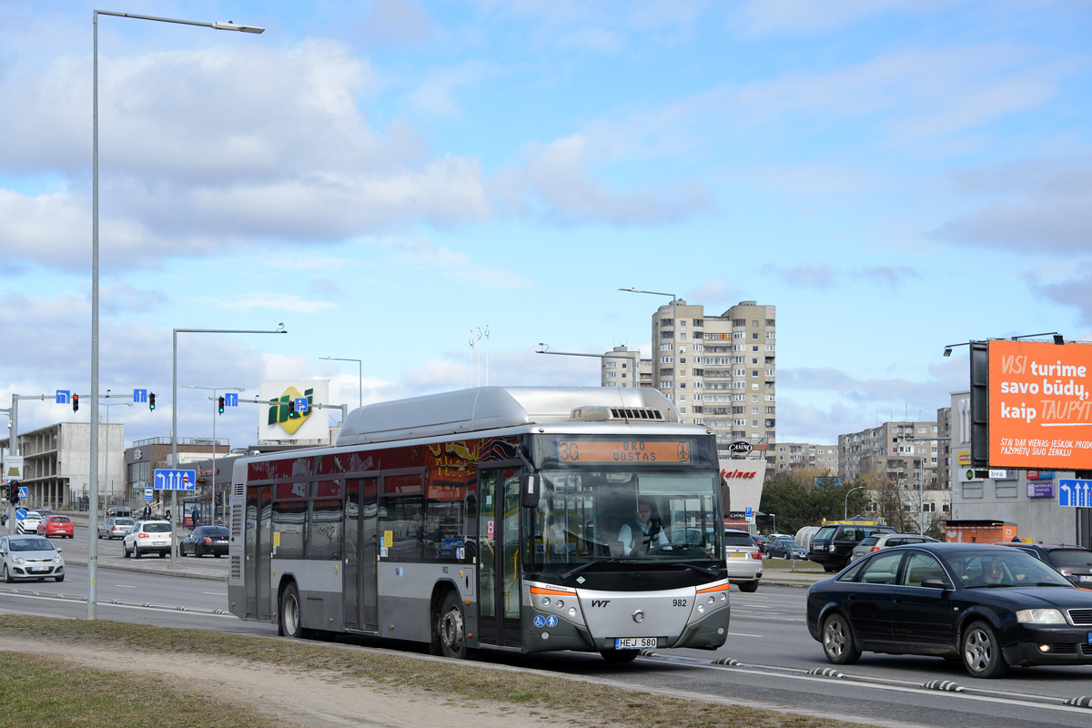 Литва, Castrosua CS.40 City Versus GNC 12 № 982