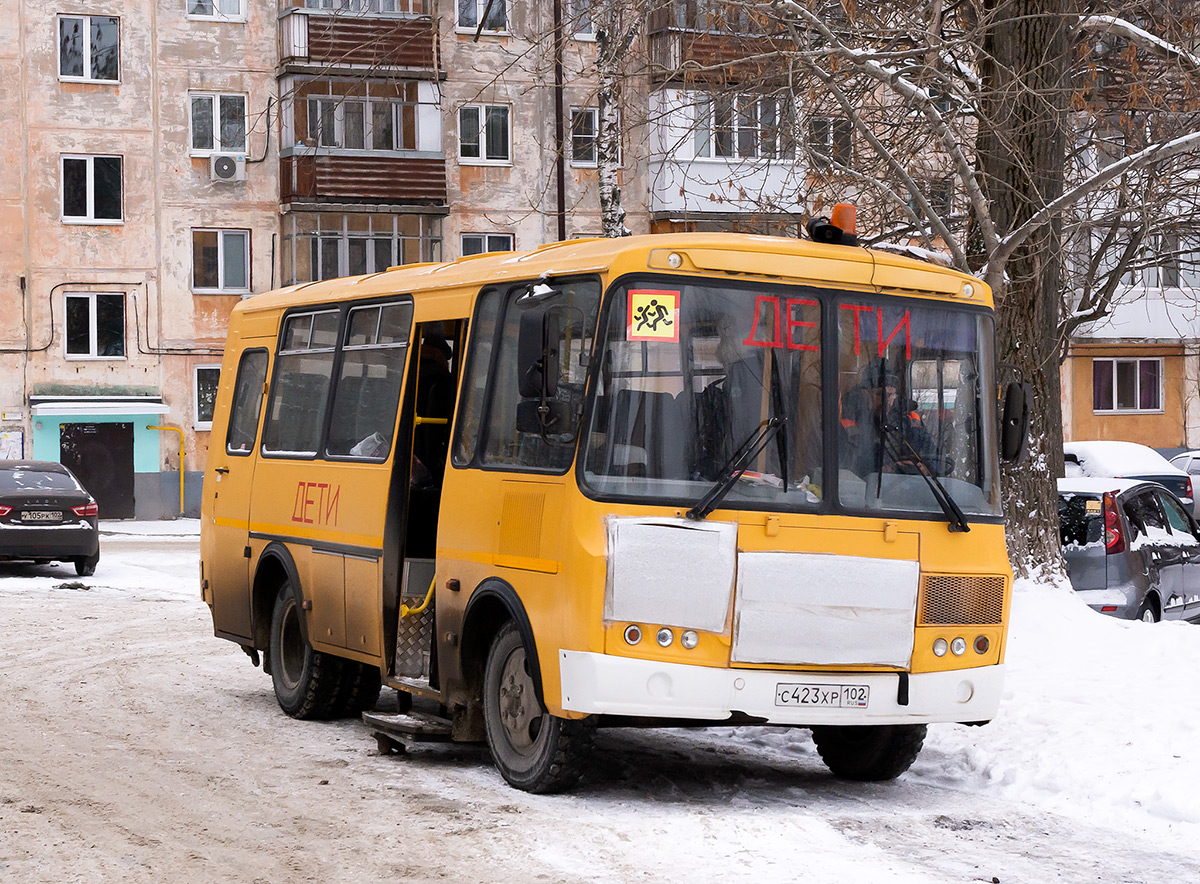 Башкортостан, ПАЗ-32053-70 № С 423 ХР 102