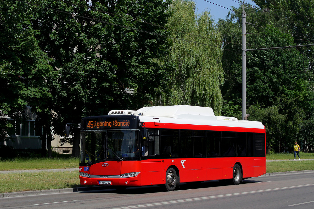 Литва, Solaris Urbino III 12 CNG № 781