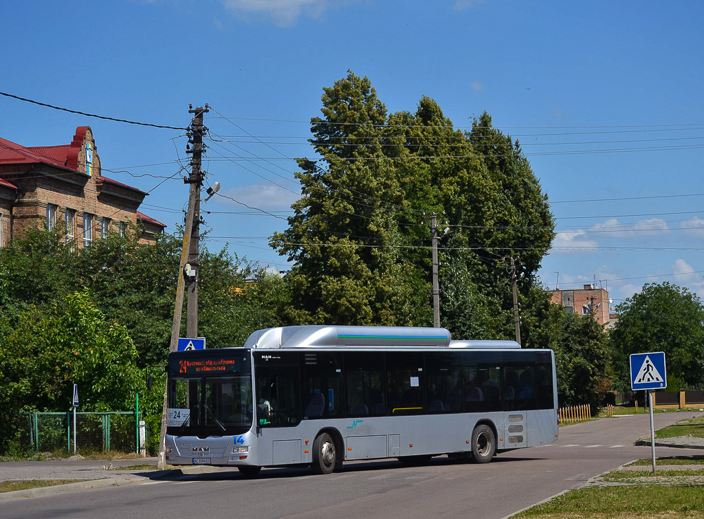 Волынская область, MAN A21 Lion's City NL313 CNG № 14