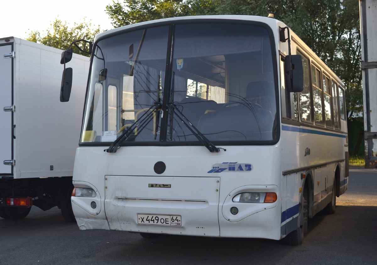 Саратовская область, ПАЗ-4230-01 (2-2) № Х 449 ОЕ 64