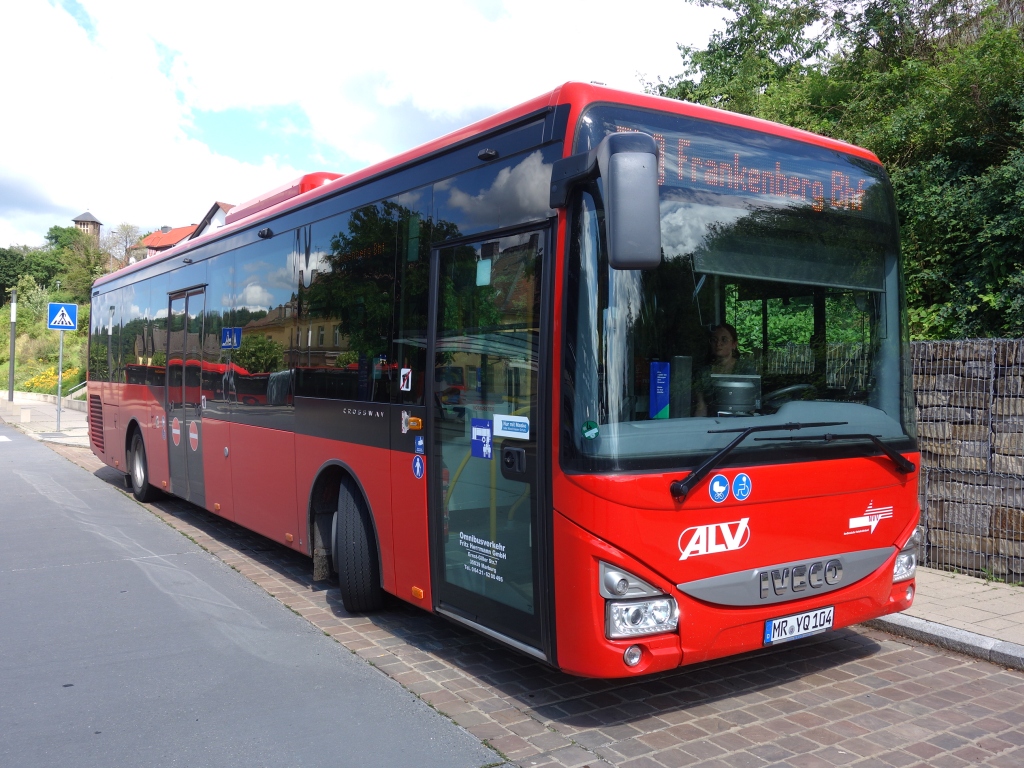 Гессен, IVECO Crossway LE 12M (все) № MR-YQ 104