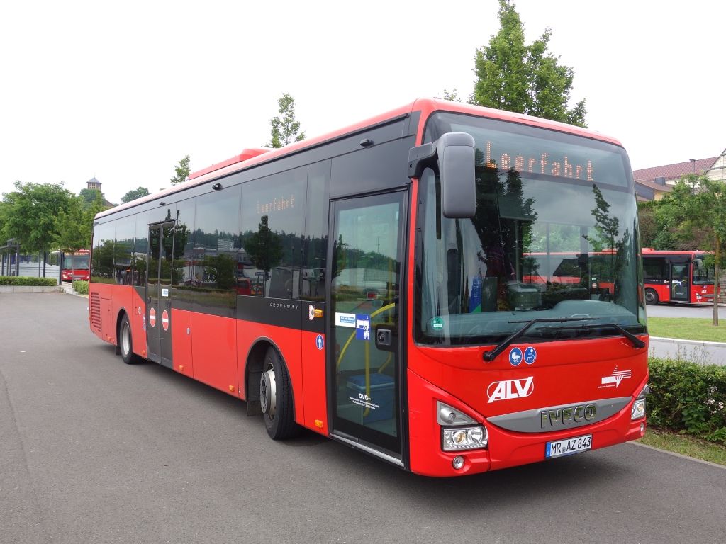 Гессен, IVECO Crossway LE LINE 12M № MR-AZ 843