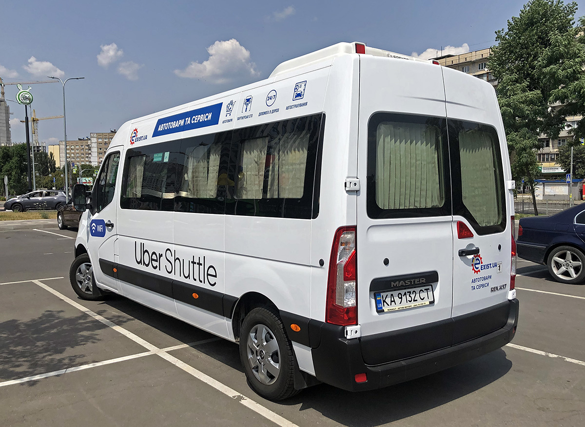 Kijevas, Renault Master III Nr. KA 9132 CT