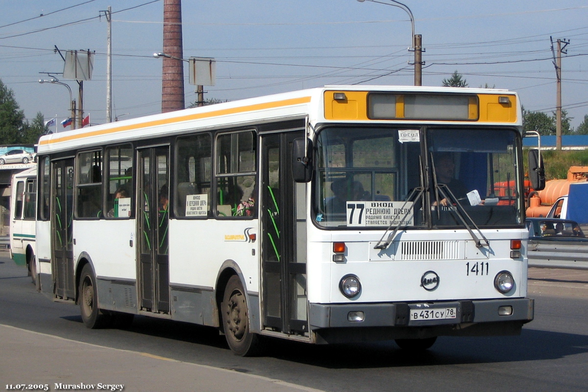 Санкт-Петербург, ЛиАЗ-5256.25 № 1411