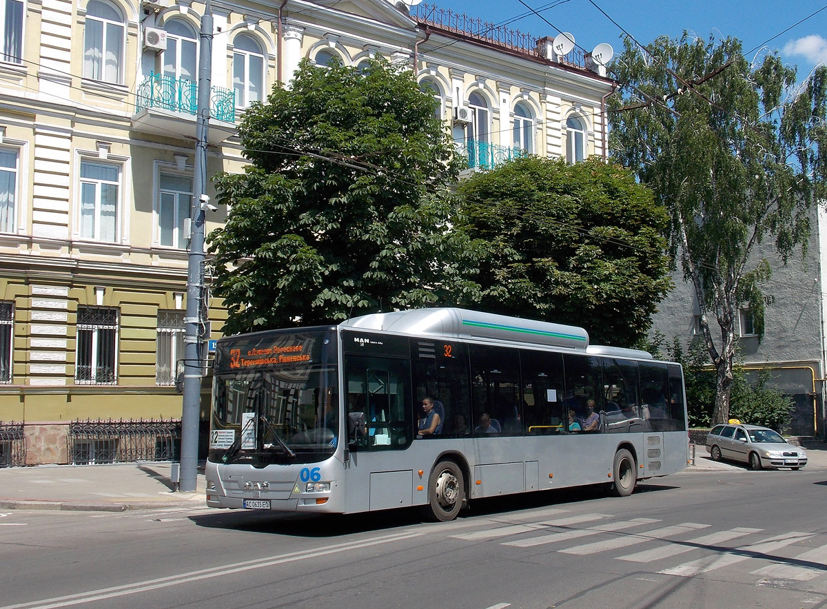 Волынская область, MAN A21 Lion's City NL313 CNG № 06