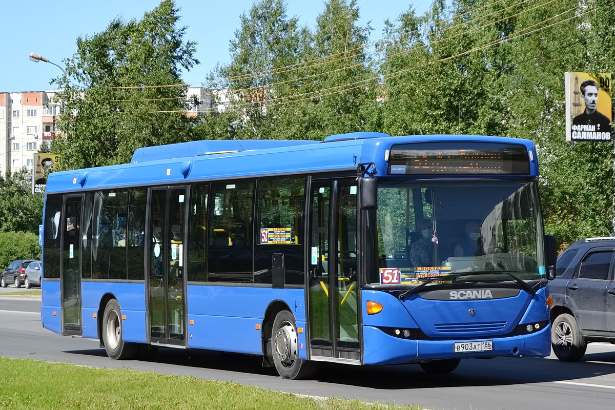 Ханты-Мансийский АО, Scania OmniLink II (Скания-Питер) № В 903 АТ 186