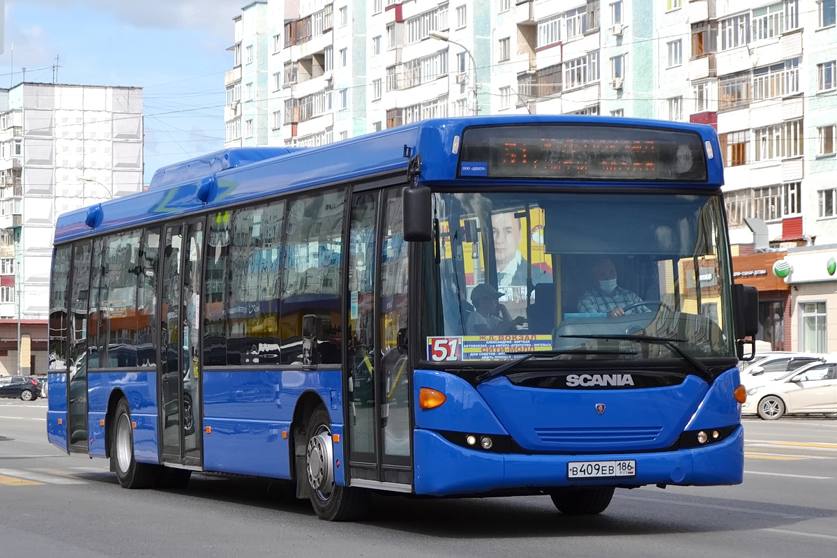 Ханты-Мансийский АО, Scania OmniLink II (Скания-Питер) № В 409 ЕВ 186