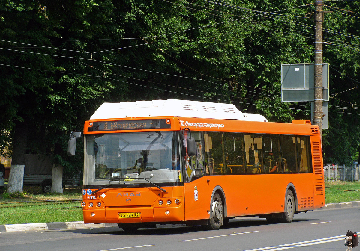 Obwód niżnonowogrodzki, LiAZ-5292.67 (CNG) Nr 21474