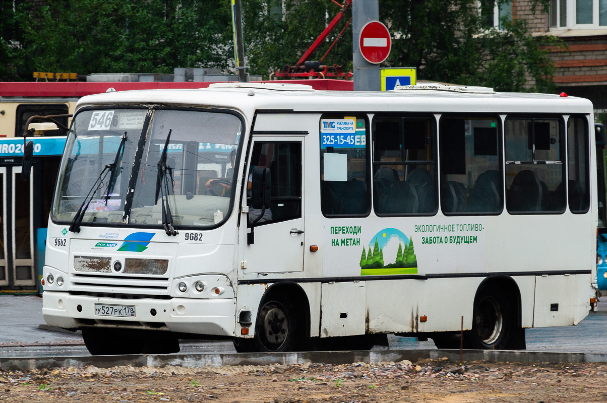 Санкт-Петербург, ПАЗ-320302-11 № 9682