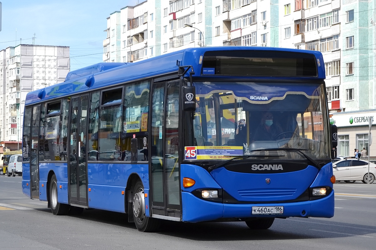 Khanty-Mansi AO, Scania OmniLink I (Scania-St.Petersburg) Nr. К 460 АС 186