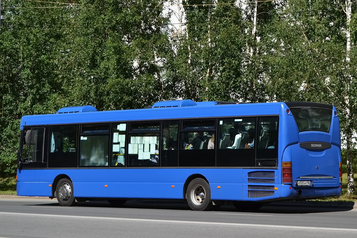 Khanty-Mansi AO, Scania OmniLink I (Scania-St.Petersburg) # В 500 АМ 186