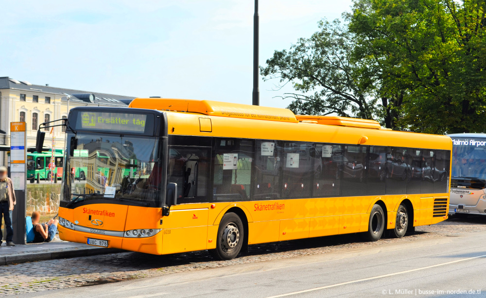 Швеция, Solaris Urbino III 15 LE CNG № 6018