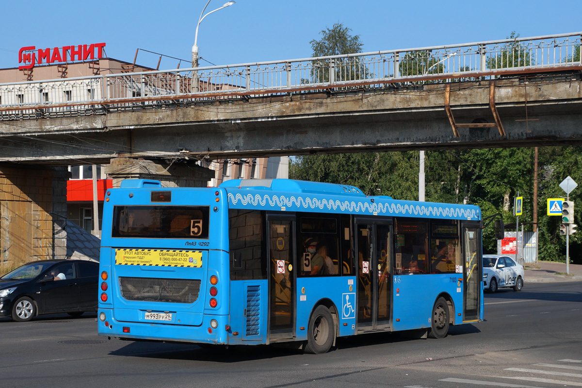 Архангельская область, ЛиАЗ-4292.60 (1-2-1) № 7103