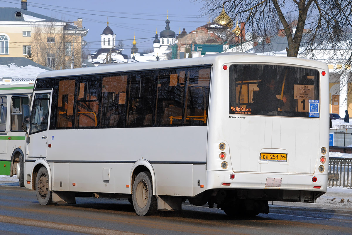 Костромская область, ПАЗ-320414-05 "Вектор" (1-2) № 82