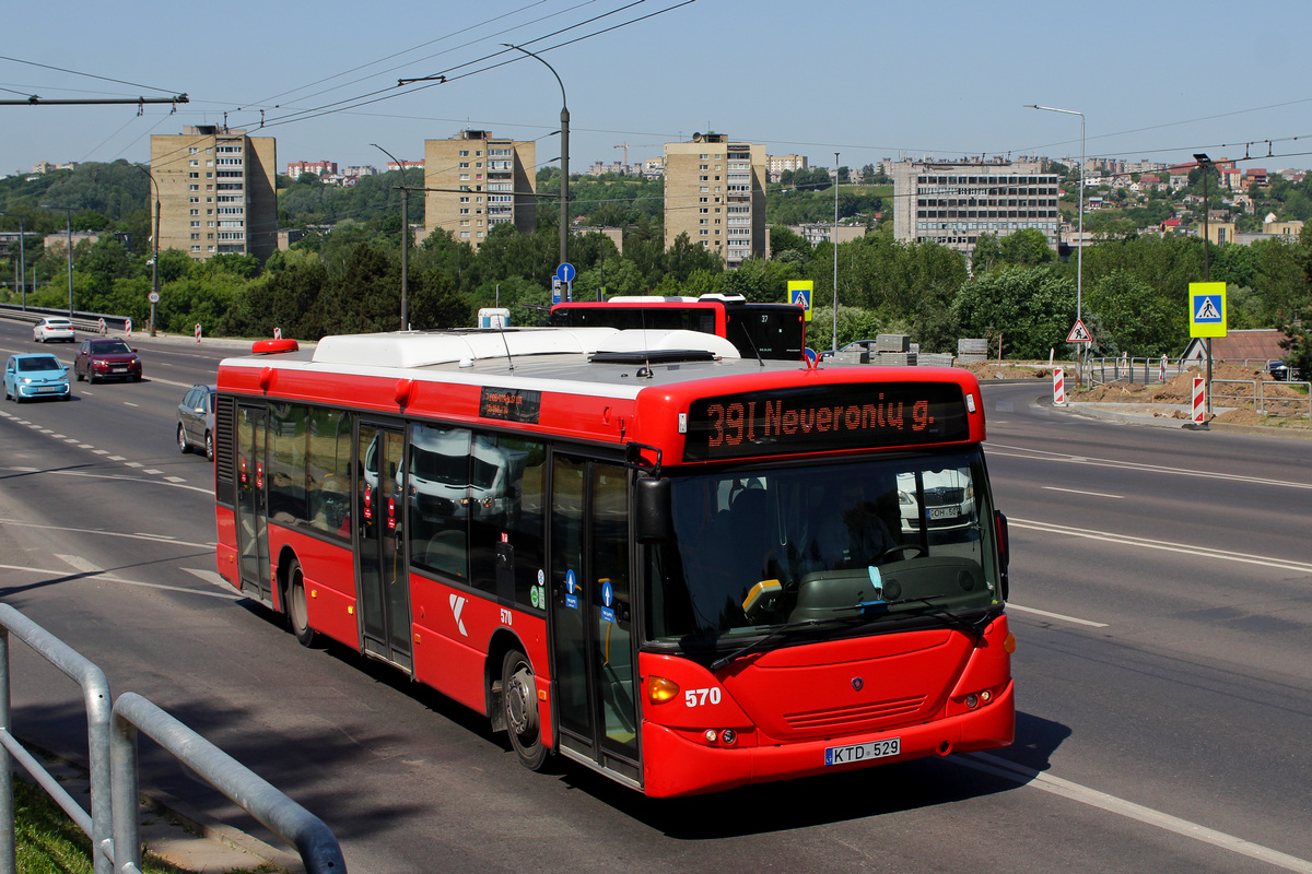 Литва, Scania OmniCity II № 570