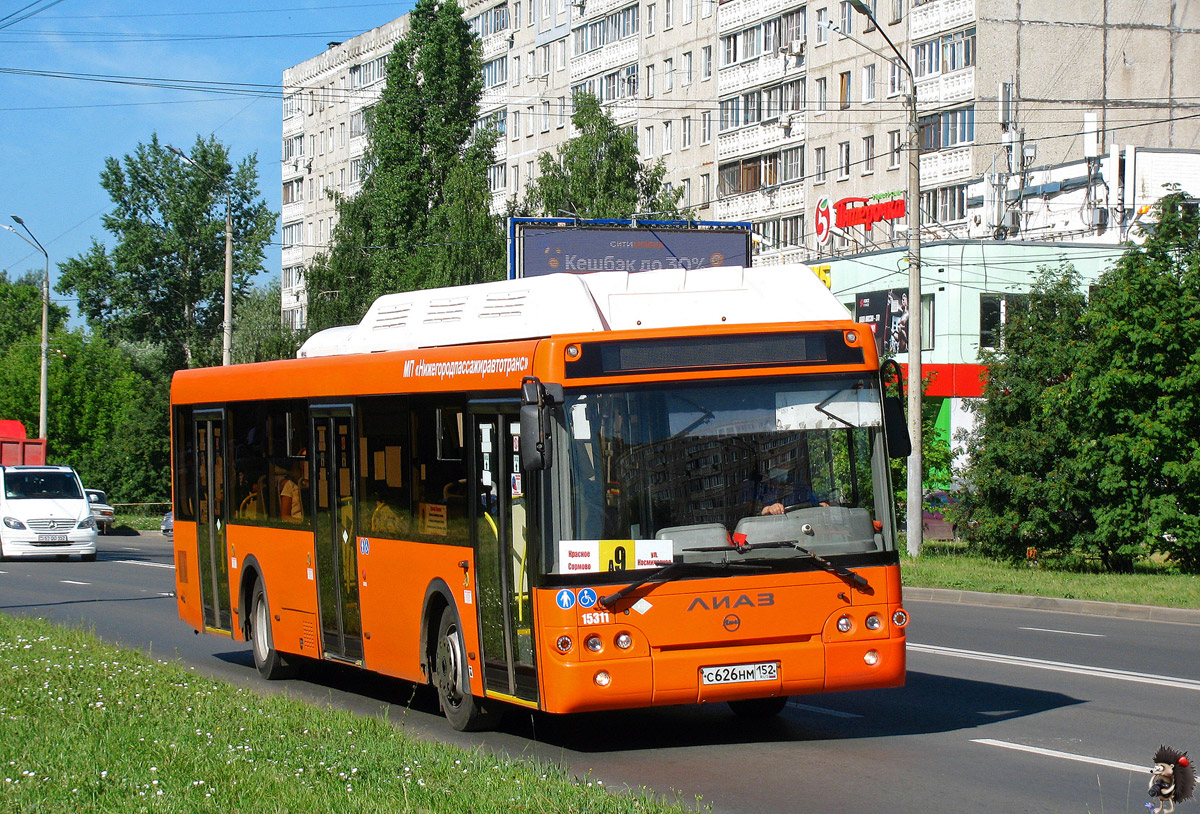 Нижегородская область, ЛиАЗ-5292.67 (CNG) № 15311