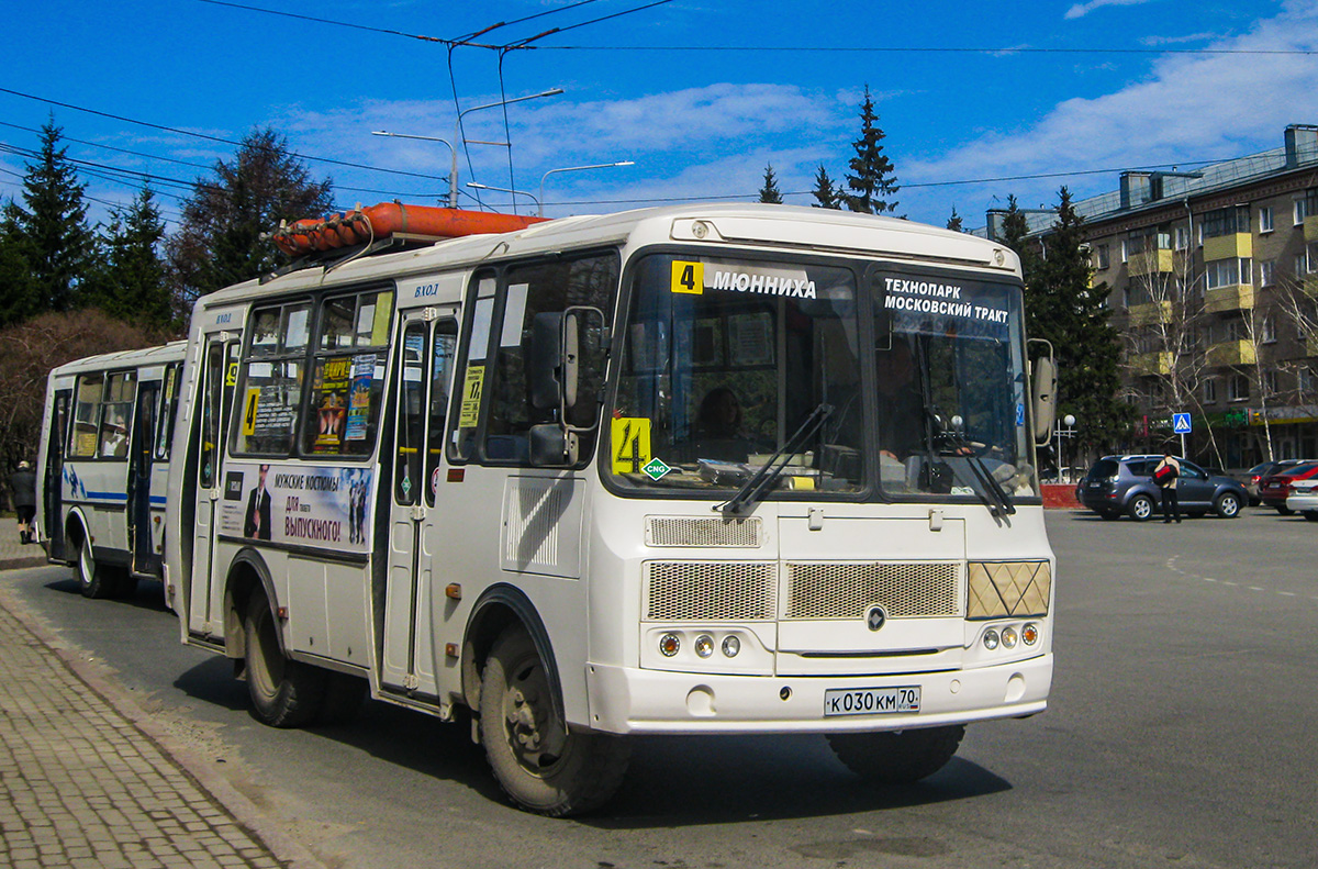 Томская область, ПАЗ-32054 № К 030 КМ 70