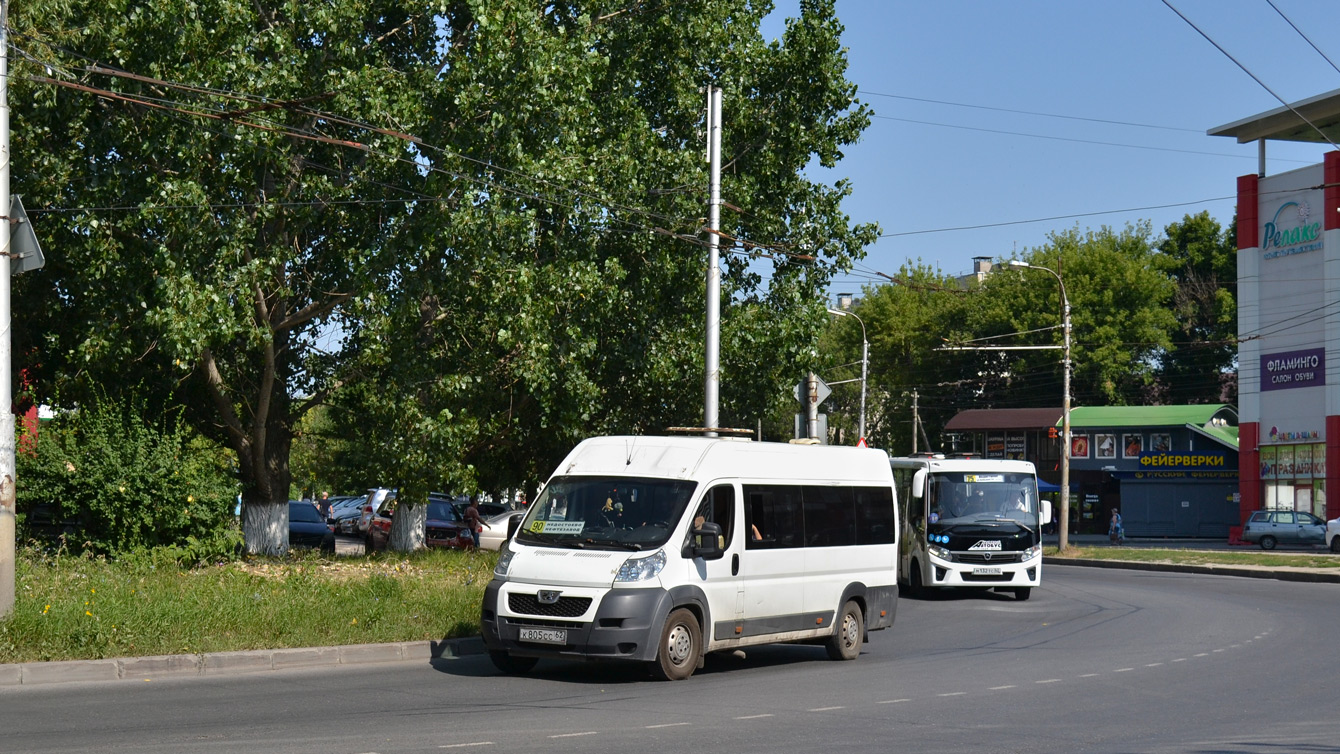 Рязанская область, Нижегородец-2227SK (Peugeot Boxer) № К 805 СС 62