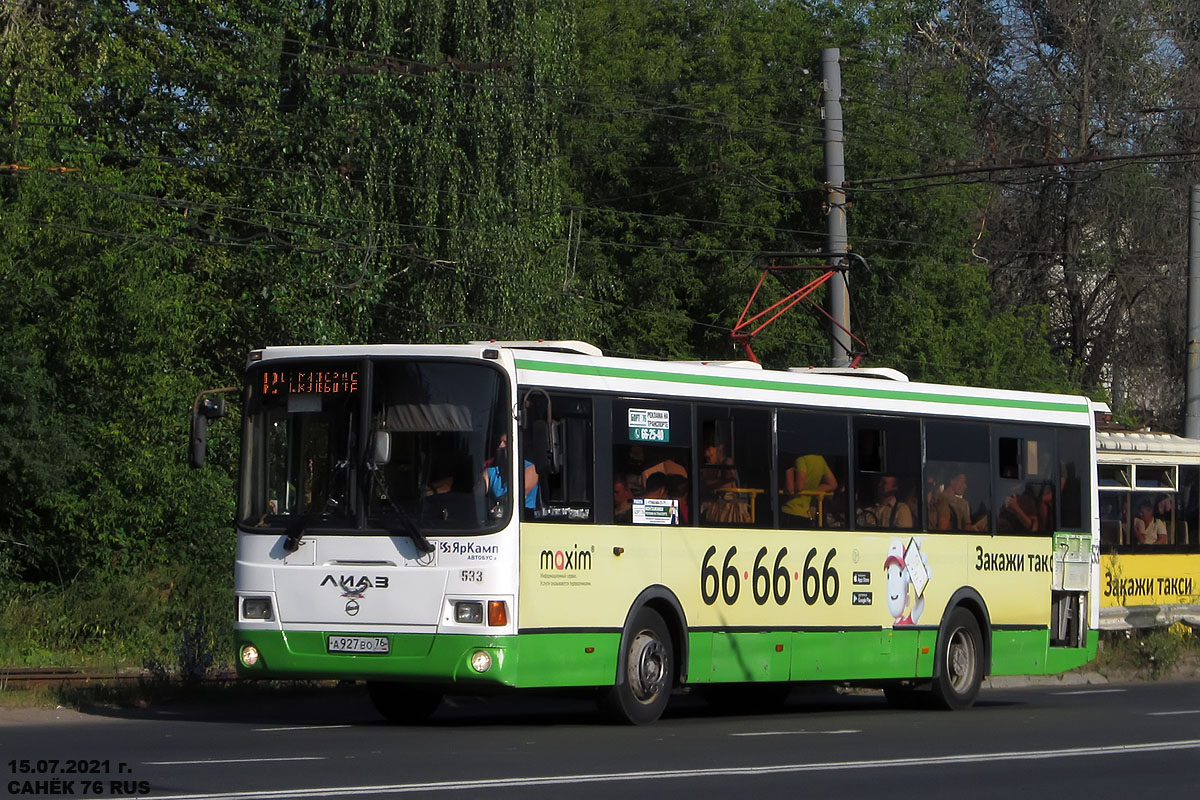 Jaroslavlská oblast, LiAZ-5256.60 č. 533
