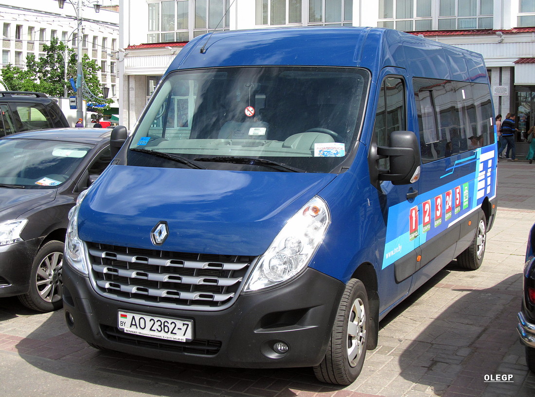 Минск, Renault Master III № АО 2362-7