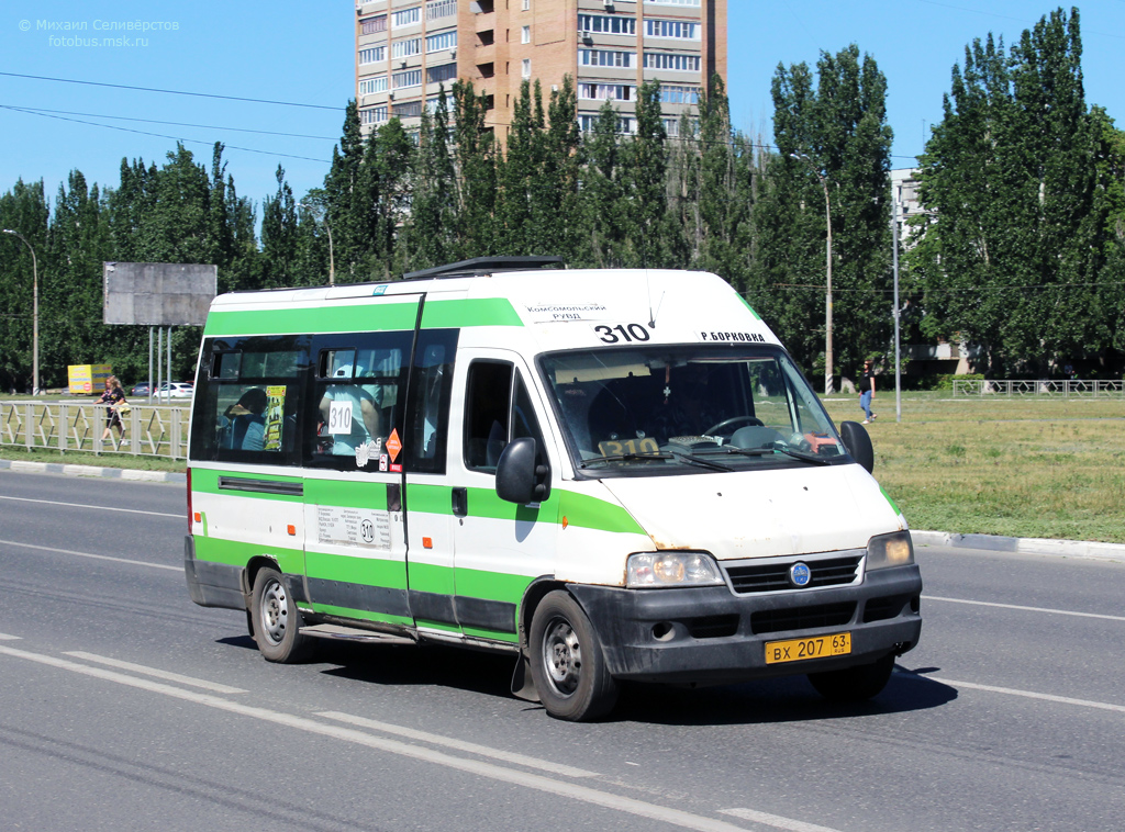 Самарская область, FIAT Ducato 244 CSMMC-RLL, -RTL № ВХ 207 63