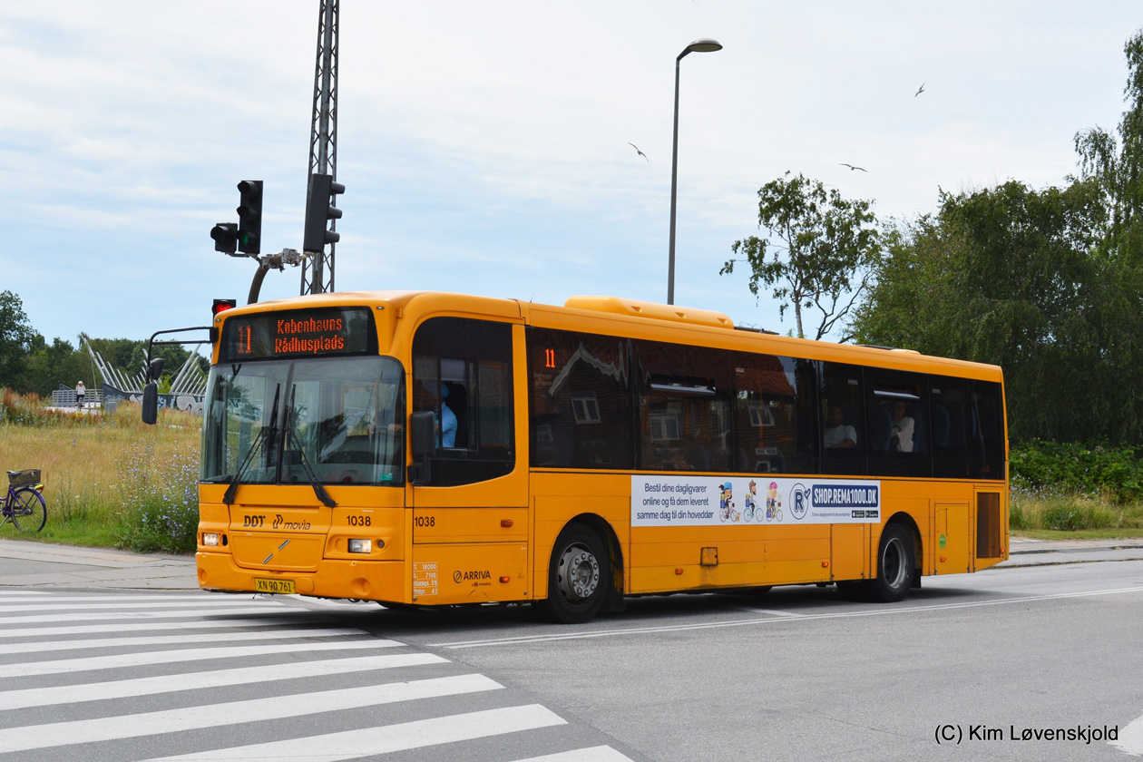 Дания, Säffle 8500LE № 1038