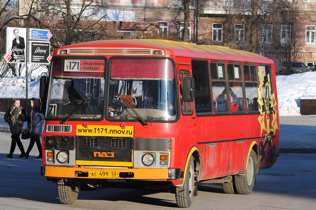 Нижегородская область, ПАЗ-4234 № АС 499 52