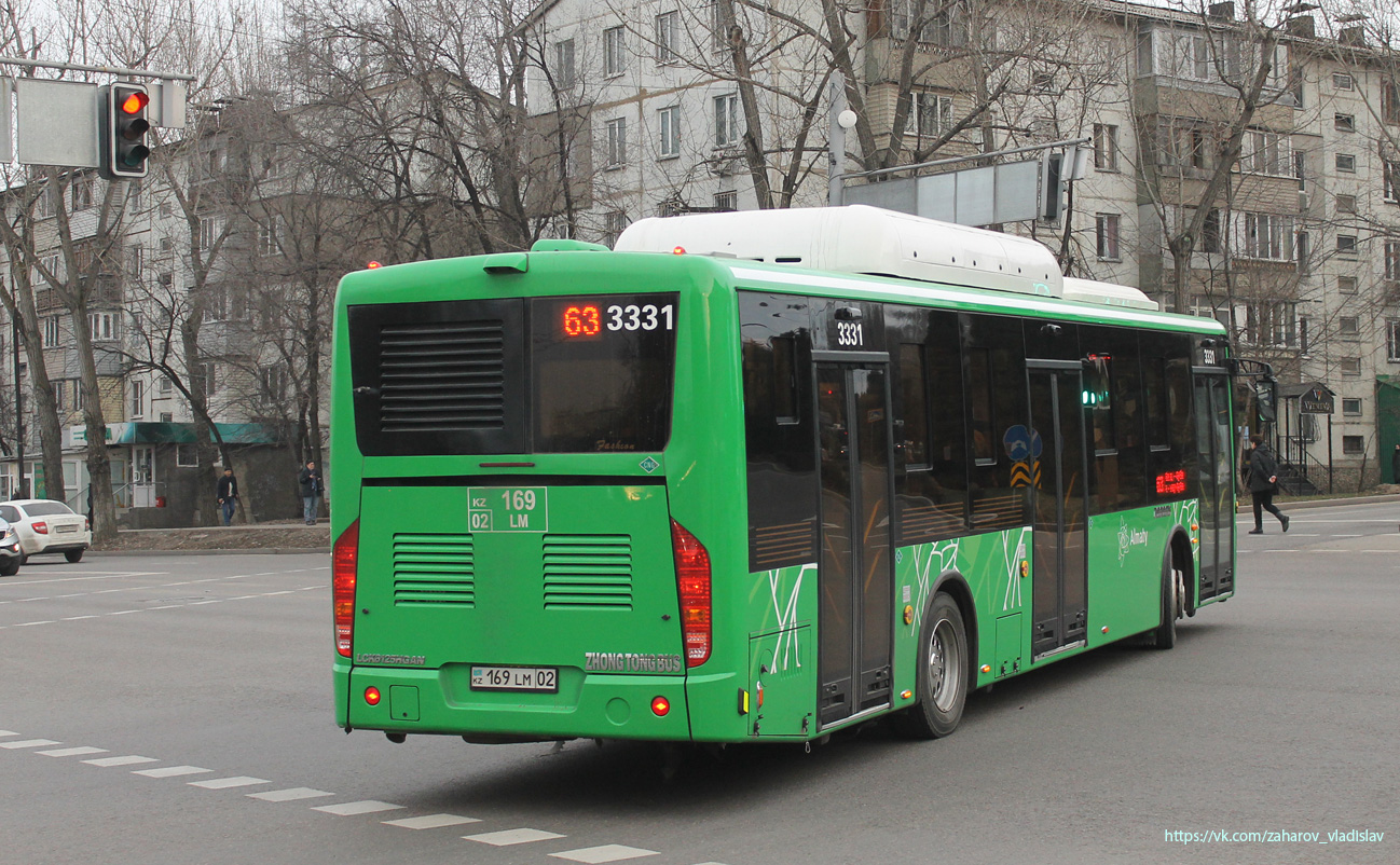 Алматы, Zhong Tong LCK6125HGAN № 3331